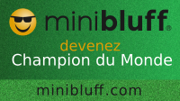 élisabeth joue au Minibluff